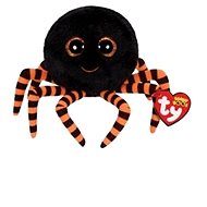 Eden Plyš očka střední pavouk černý 15 cm - Soft Toy