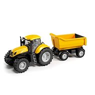 Adriatic Tractor with tow 61 cm yellow - Tractor