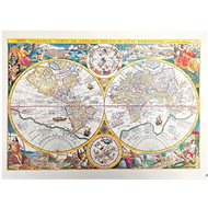 Stará mapa světa - P. Plancius 1594 - Map