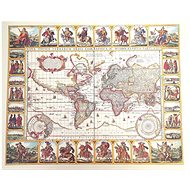 Historická mapa světa - N. I. Piscator 1652 - Map
