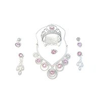 Alltoys Princess Set - Crown, Earrings and Necklace - Costume Accessory