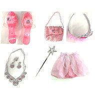 Alltoys Princess Set Pink - skirt, slippers, handbag - Costume Accessory