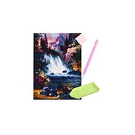 Mosaic diamond embroidery - Waterfall - Diamond Painting