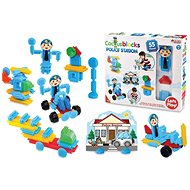 Playing blocks police station 55 pcs - Building Set