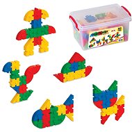 Clever shapes in a box, 80 pcs - Building Set