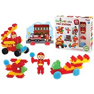 Playing blocks, Fire station, 55 pcs - Building Set