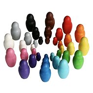 Ulanik Montessori wooden set "Colourful nesting dolls" - Educational Set