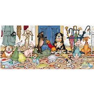 Gibsons Panoramic Dog Walking Puzzle 636 pieces - Jigsaw Puzzle
