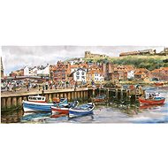 Gibsons Panoramic Puzzle Whitby, Yorkshire 636 pieces - Jigsaw Puzzle