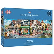 Gibsons Postman's Day Puzzle 2x500 pieces - Jigsaw Puzzle