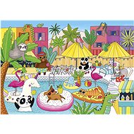 Gibsons Pool Party Puzzle 100 pieces - Jigsaw Puzzle