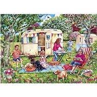 Gibsons Caravan Escape Puzzle 1000 pieces - Jigsaw Puzzle