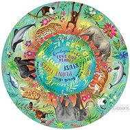 Gibsons Round Puzzle Planet B does not exist 500 pieces - Jigsaw Puzzle