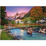 Castorland Puzzle Sunset in Ramsau 2000 pieces - Jigsaw Puzzle