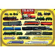 Eurographics Puzzle Trains 100 pieces - Jigsaw Puzzle