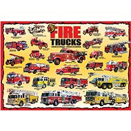 Eurographics Puzzle Fire trucks 100 pieces - Jigsaw Puzzle