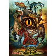 Eurographics Puzzle Carnivorous Dinosaurs 100 pieces - Jigsaw Puzzle