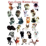 Eurographics Puzzle Cats 1000 pieces - Jigsaw Puzzle