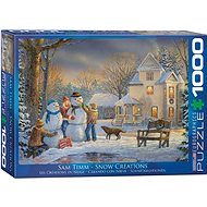 Eurographics Puzzle Snow Creations 1000 pieces - Jigsaw Puzzle