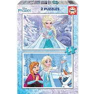 Educa Ice Kingdom Puzzle 2x20 pieces - Jigsaw Puzzle