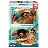 Educa Puzzle Bold Vaiana 2x48 pieces - Jigsaw Puzzle