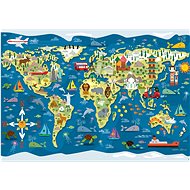 Educa Puzzle World map 200 pieces - Jigsaw Puzzle