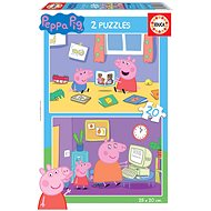 Educa Peppa Pig Puzzle 2x20 pieces - Jigsaw Puzzle