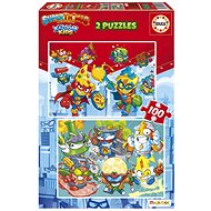 Educa Puzzle Superthings 2x100 pieces - Jigsaw Puzzle