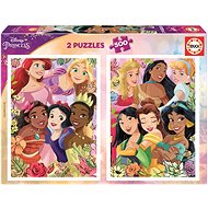 Educa Puzzle Disney princesses 2x500 pieces - Jigsaw Puzzle