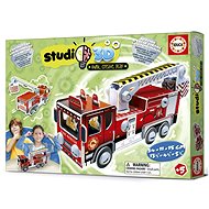 Educa Studio 3D model Fire truck - Paper Model