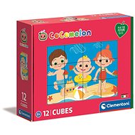 Clementoni Play For Future CoComelon Picture Cubes, 12 cubes - Picture Blocks