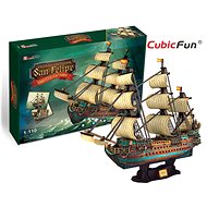 Cubicfun 3D puzzle Sailing Ship San Felipe 248 pieces - 3D Puzzle