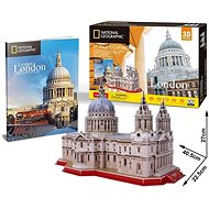 Cubicfun 3D puzzle National Geographic: St. Paul's Cathedral 107 pieces - 3D Puzzle