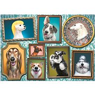 Trefl Puzzle Merry Dogs 1000 pieces - Jigsaw Puzzle