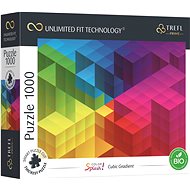 Trefl Puzzle UFT Color Splash: Cube Gradient 1000 pieces - Jigsaw Puzzle