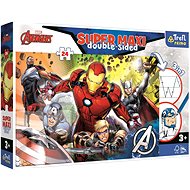 Trefl Double-sided puzzle Avengers super maxi 24 pieces - Jigsaw Puzzle