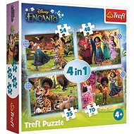 Trefl Puzzle Encanto 4in1 (35,48,54,70 pieces) - Jigsaw Puzzle