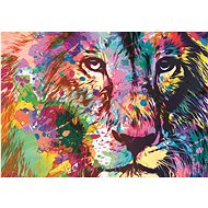 Trefl Puzzle Colored Lion 1000 pieces - Jigsaw Puzzle