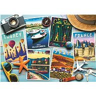Trefl Puzzle Postcard from holiday 1000 pieces - Jigsaw Puzzle