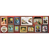 Trefl Panoramic Puzzle Smiley: Gallery 1000 pieces - Jigsaw Puzzle
