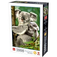 Deico Puzzle Koalas 1000 pieces - Jigsaw Puzzle