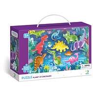 Dodo Puzzle Dinosaur Planet 100 pieces - Jigsaw Puzzle
