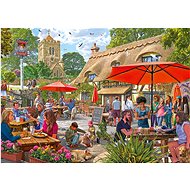Falcon Puzzle Garden pub 1000 pieces - Jigsaw Puzzle