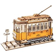 Robotime Rolife 3D wooden puzzle Tram 145 pieces - 3D Puzzle