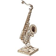 Robotime Rolife 3D wooden puzzle Saxophone 136 pieces - 3D Puzzle