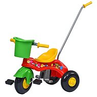 Bayo Children's pedal tricycle with guide bar Junior red - Tricycle