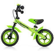 Milly Mally Baby Dragon Bike with Brake Green - Balance Bike