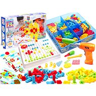 Screwdriver drilling construction blocks 261 elements - Building Set