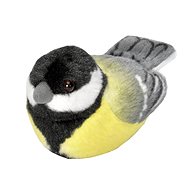 Stuffed bird with sounds Titmouse - Soft Toy