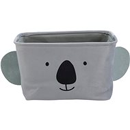 Children's storage basket Koala, set of 2, grey - Storage Box